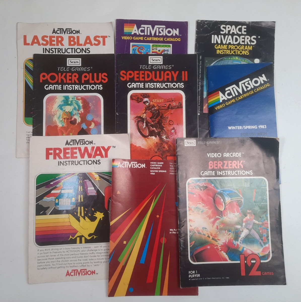 Colecovision w/ Expansion Module 1 & Coleco & Atari Games 6 Controllers