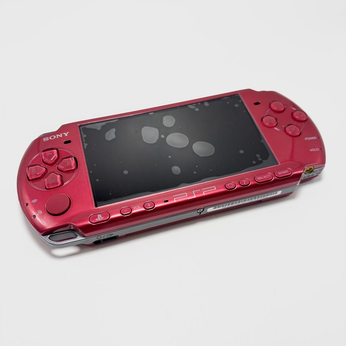 Sony PSP‑3000 Radiant Red Carnival Color Console Tested Working – Japan Model