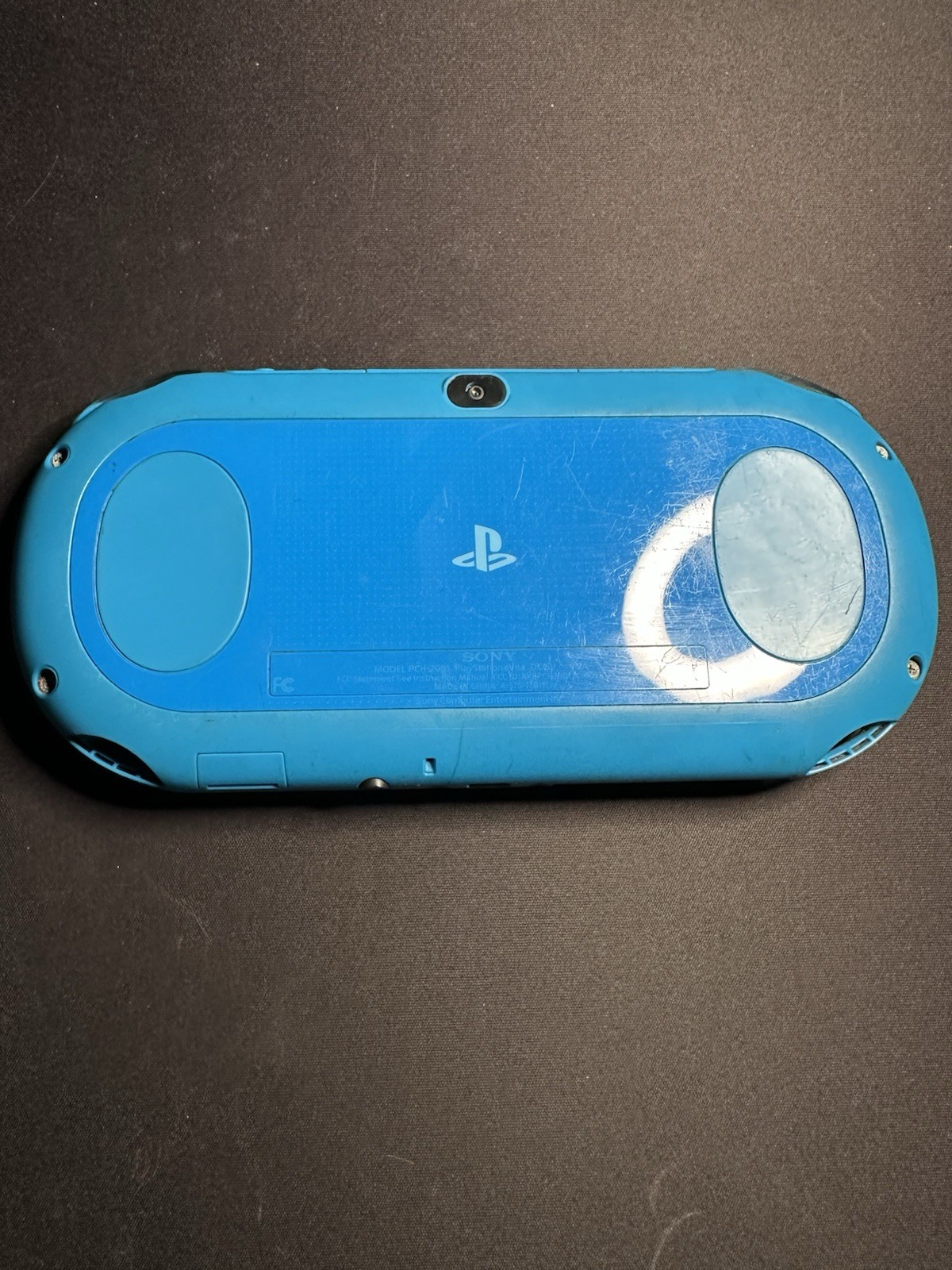 Sony PS Vita Aqua Blue 2000 Slim Console 8GB Tested Working