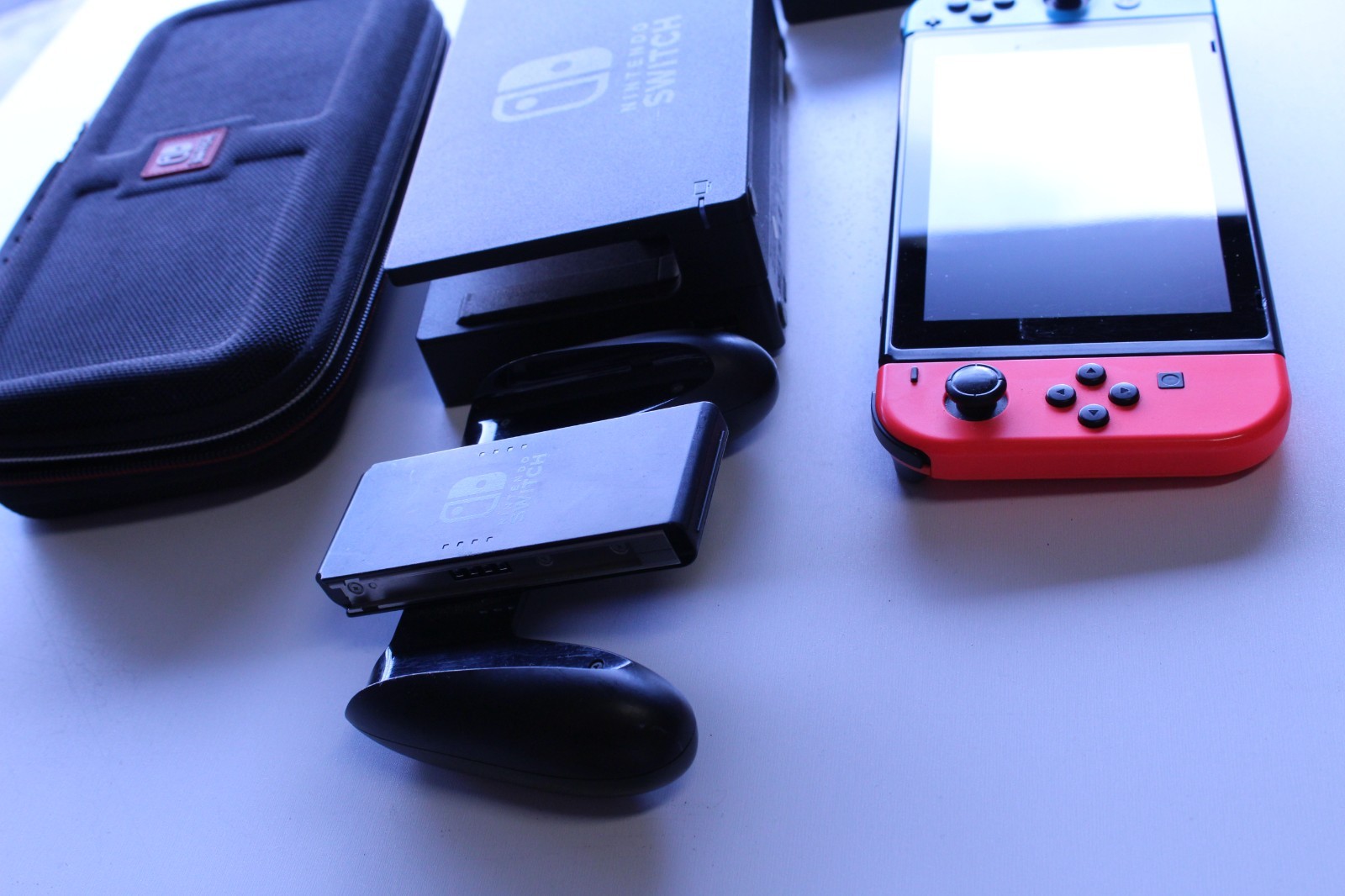 Nintendo Switch HAC-001 Console With Dock and Charger