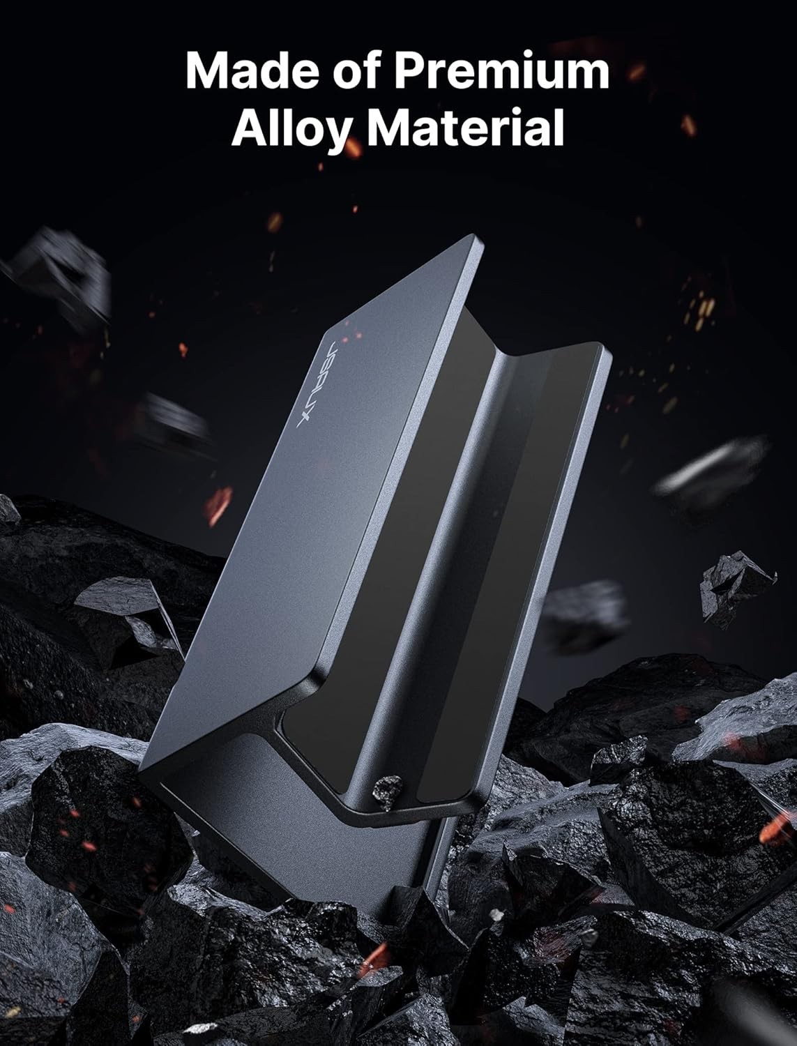 Secure Anti-Slip Steam Deck Stand for Gaming with Protective Case Compatibility