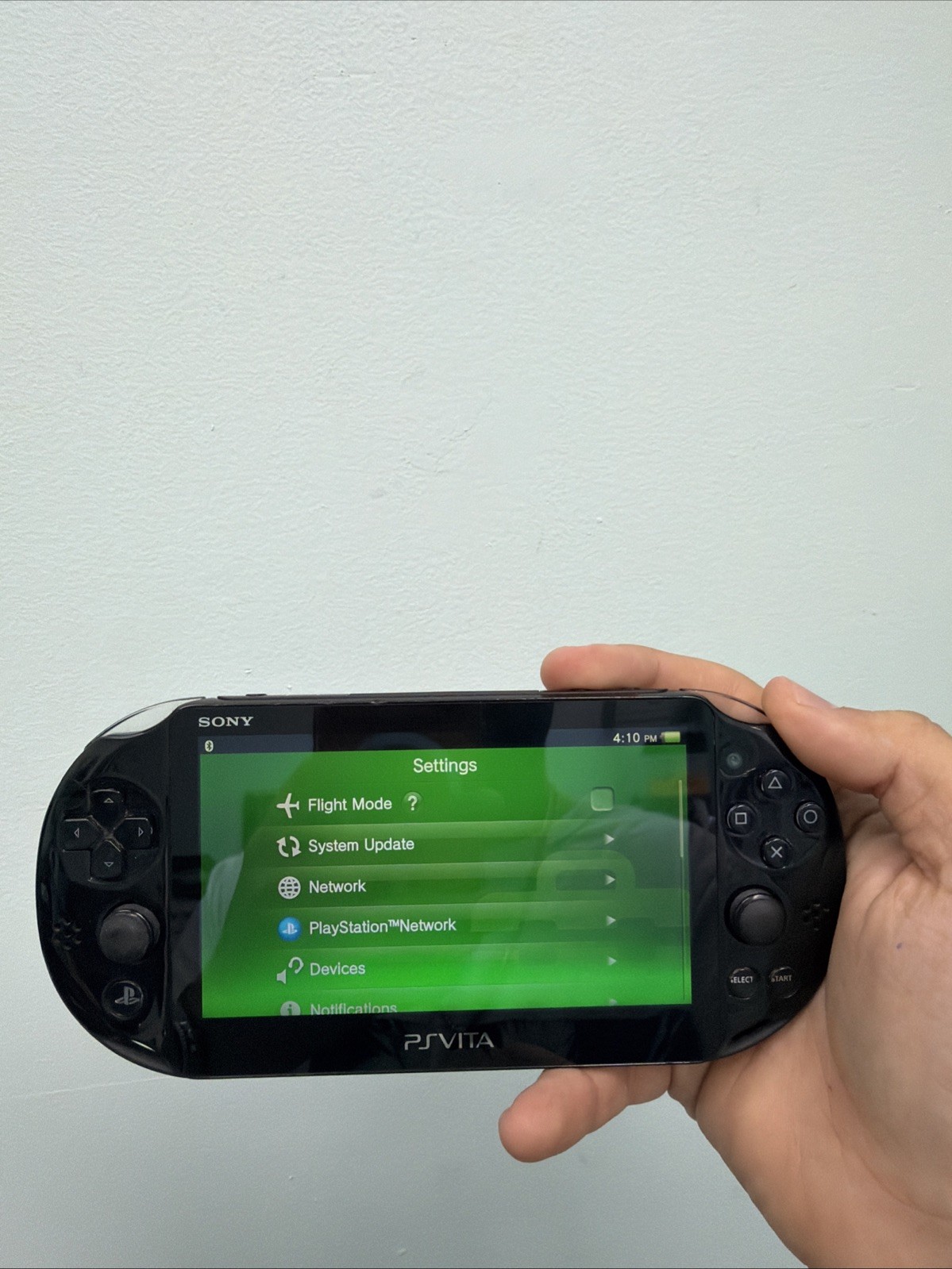 Sony PlayStation Vita PS Vita PCH-1001 Console Black AS-IS FOR REPAIR ONLY