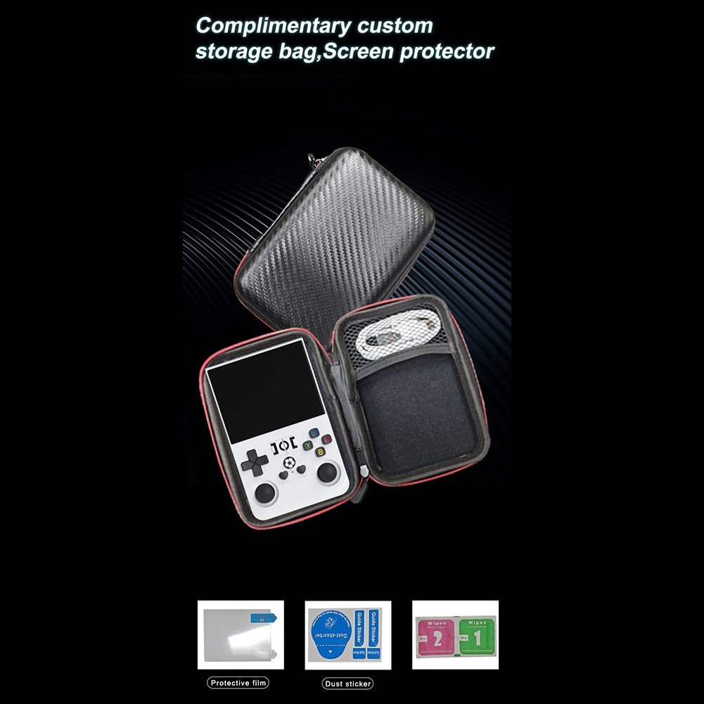 R36PRO 128GB Portable Retro Game Console 3.5 Inch Screen Lett3656