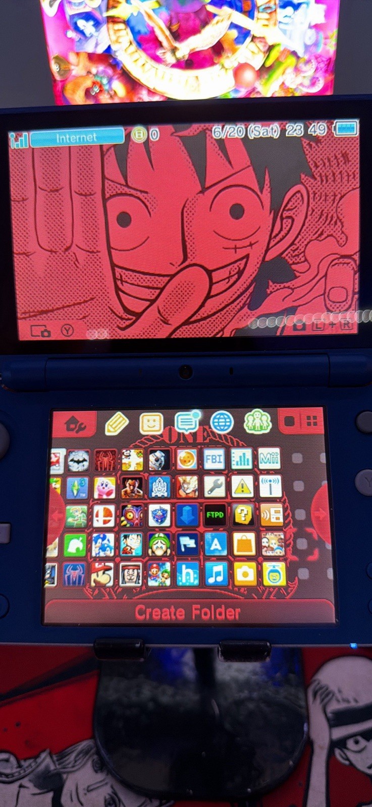 Nintendo New 2DS XL Hyrule Edition Blue/Gray special edition