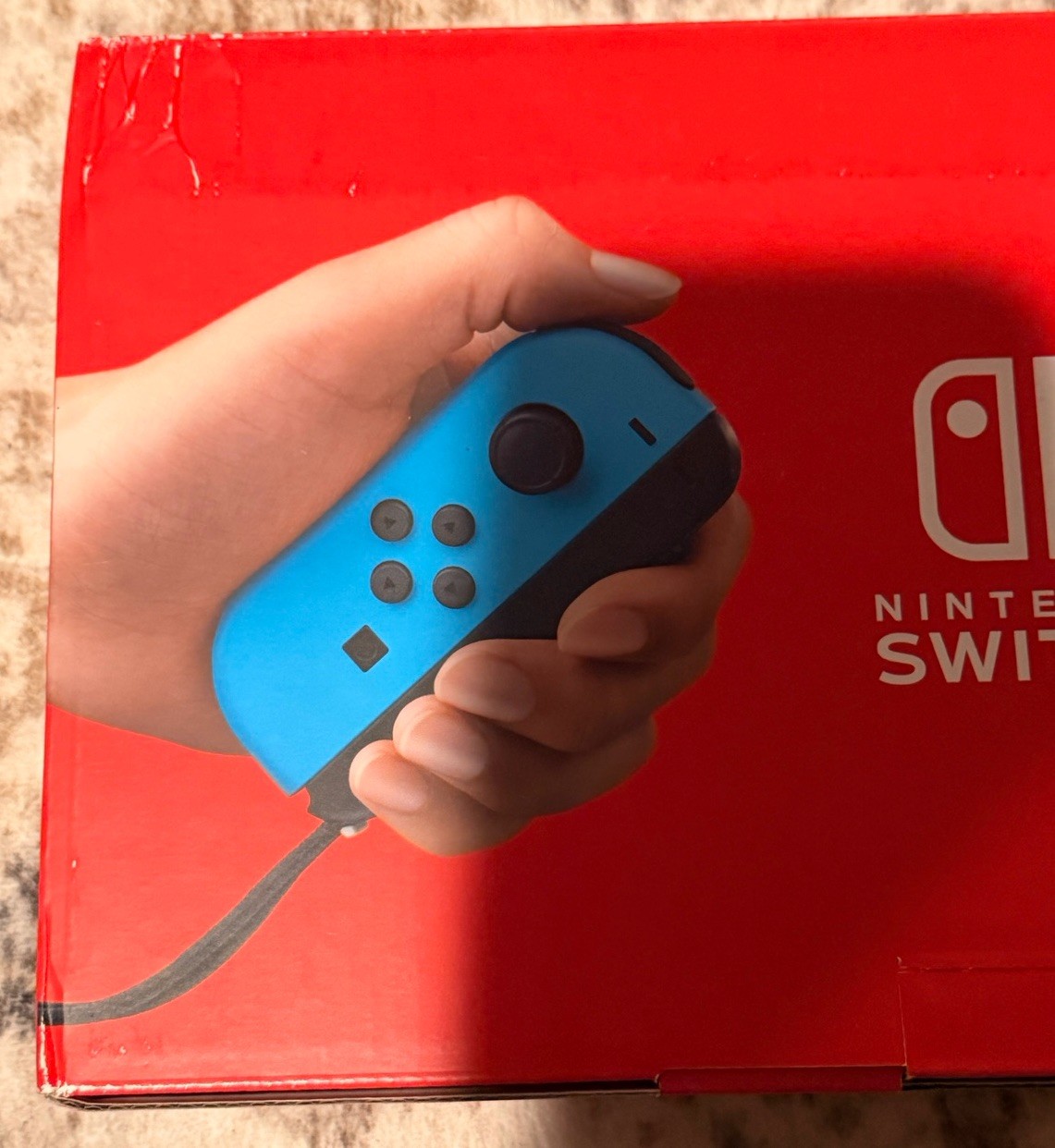 Nintendo Switch 32GB Handheld Console – Neon Red/Neon Blue New