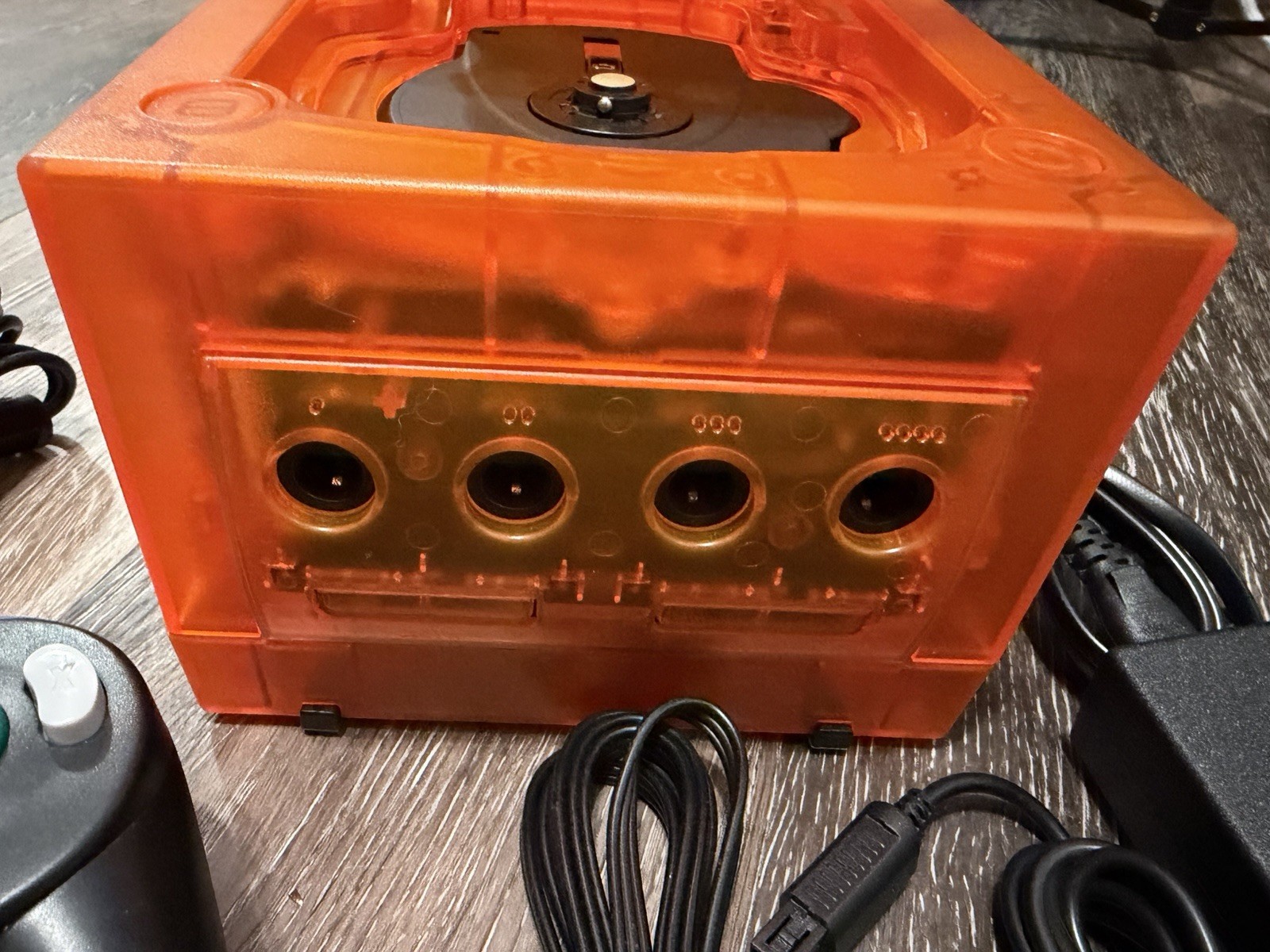 🔥 Nintendo GameCube NGC – Translucent Orange, Recapped Laser, Bundle ‼️