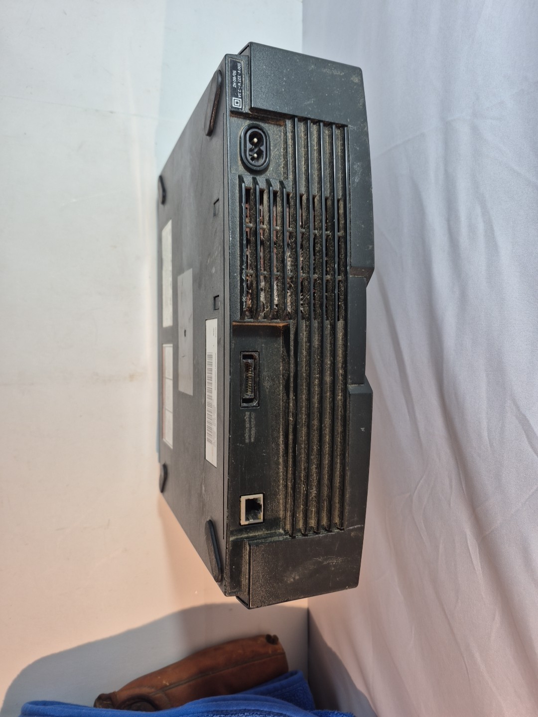 Original Xbox Console Only For Parts Or Repair Tray Sticks Yellow Light Blinks
