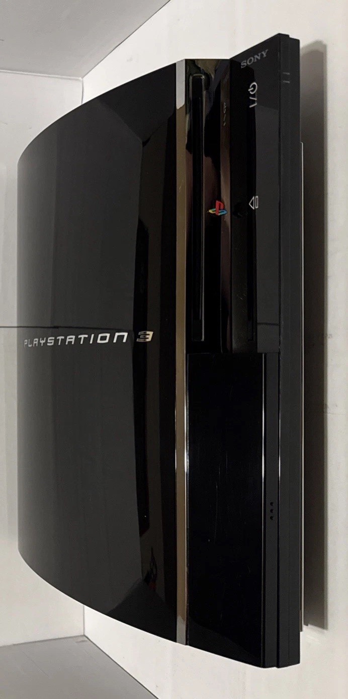 60GB CECHA01 Backwards Compatible PS3 Console Only Serviced Tested Works FW 2.76