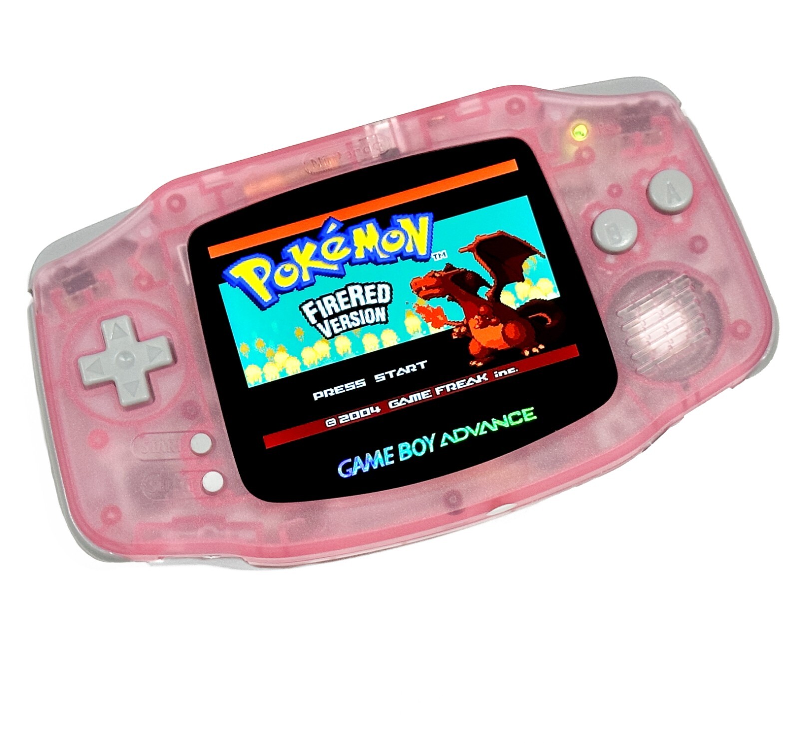 Nintendo Game Boy Advance GBA Backlight IPS LCD System Rechargeable USBC Battery