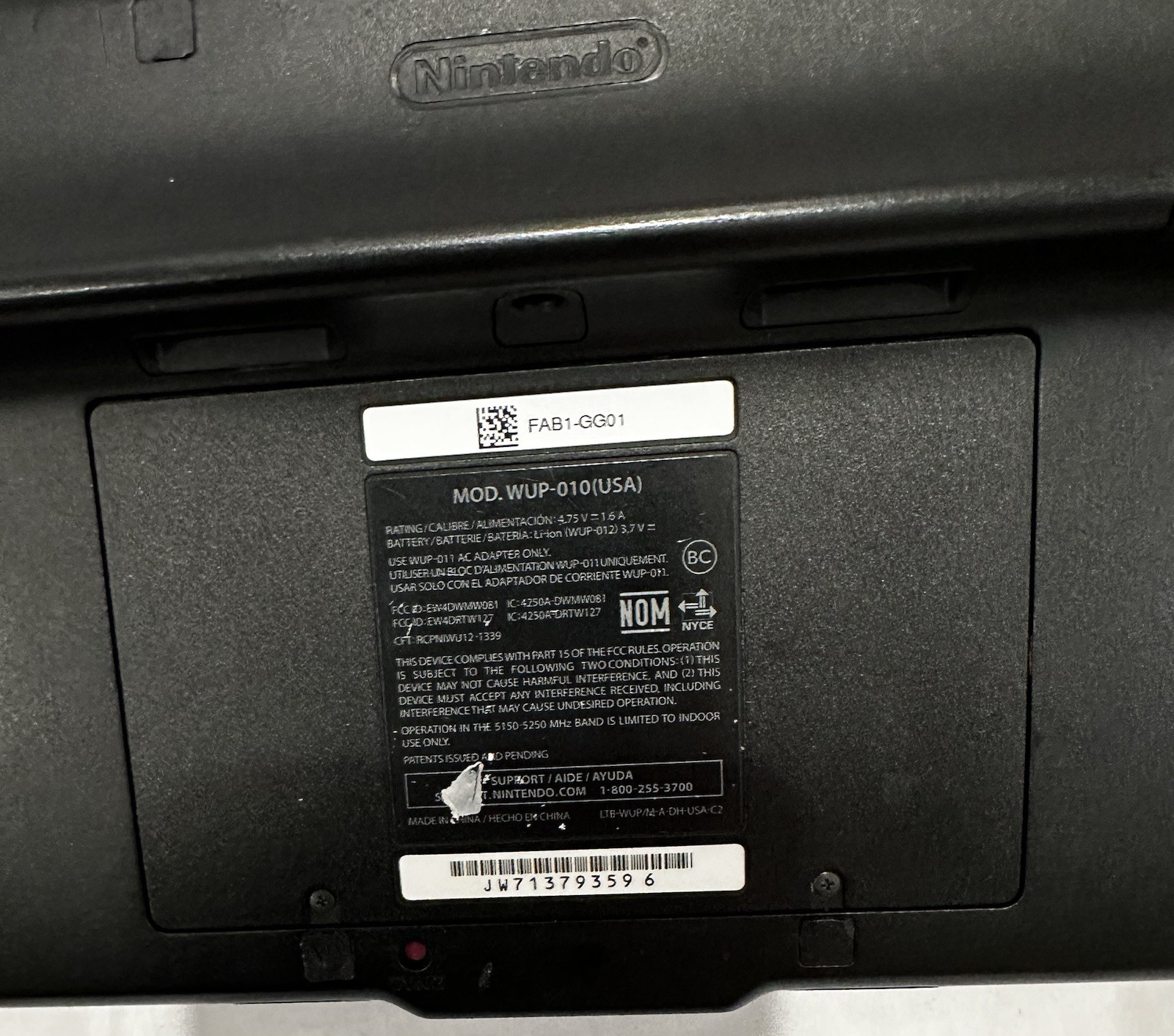 Nintendo Wii U Console Bundle GamePad HDMI OEM Cables Mario Maker Splatoon
