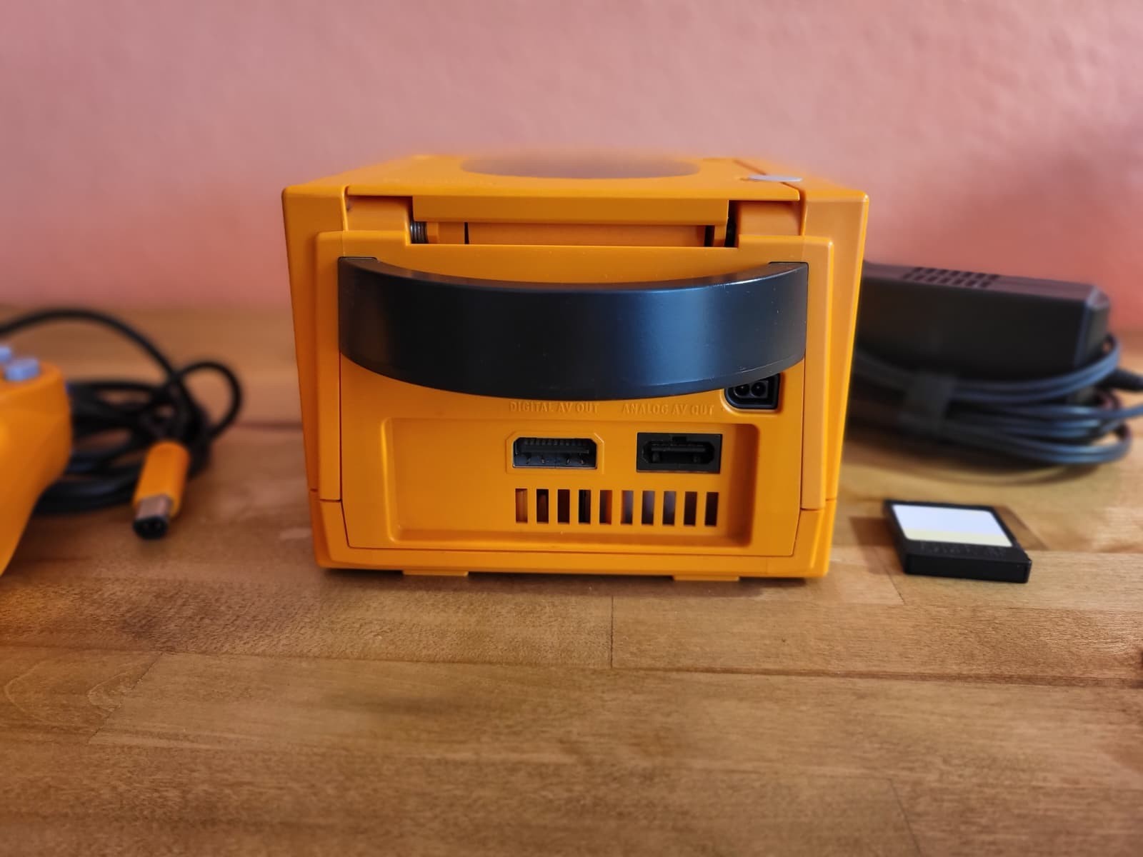 Nintendo GameCube Spice Orange Console DOL-001 NTSC-J Japan OEM Controller
