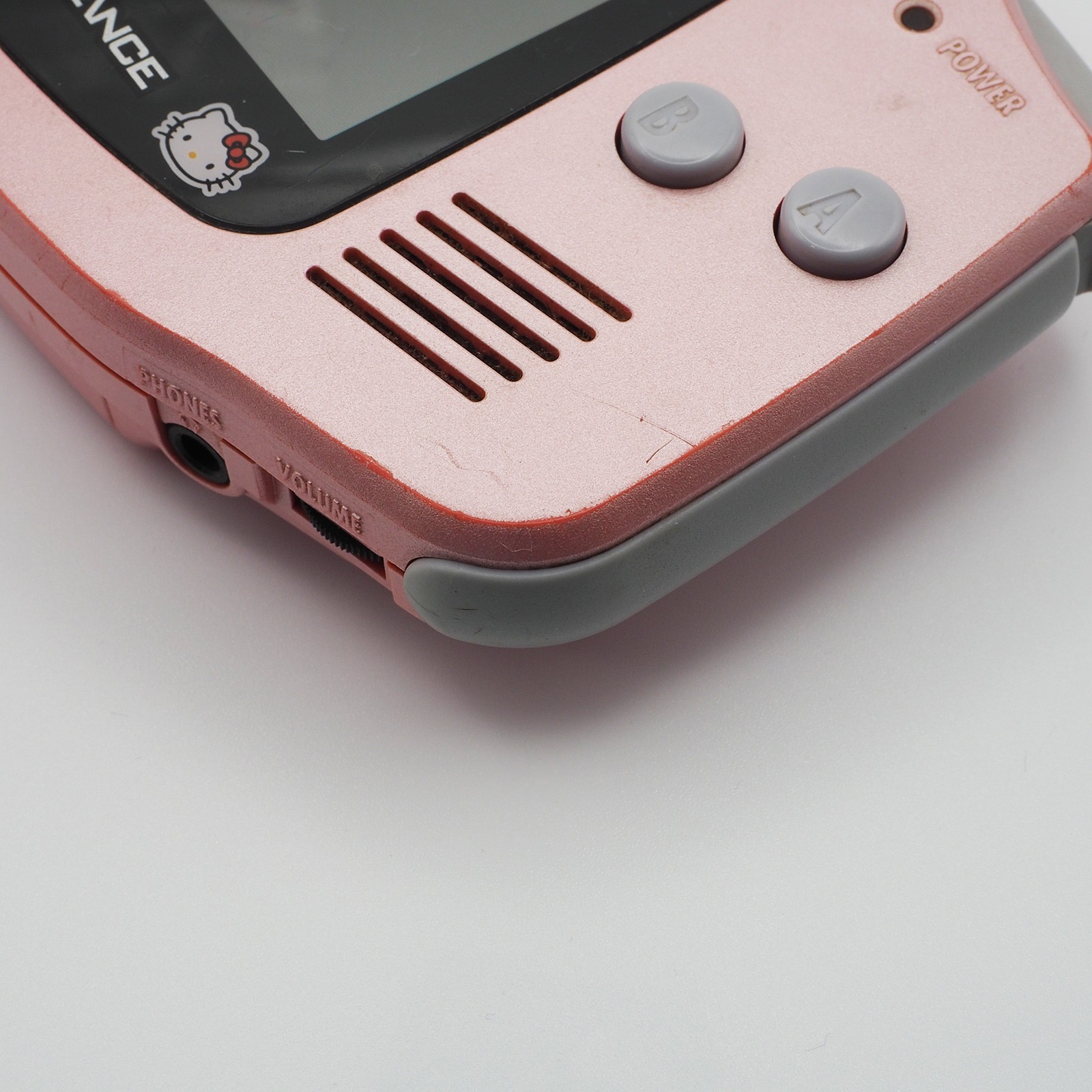 Nintendo Game Boy Advance Hello Kitty Pink Limited Edition GBA WORKING #5[G-VG]