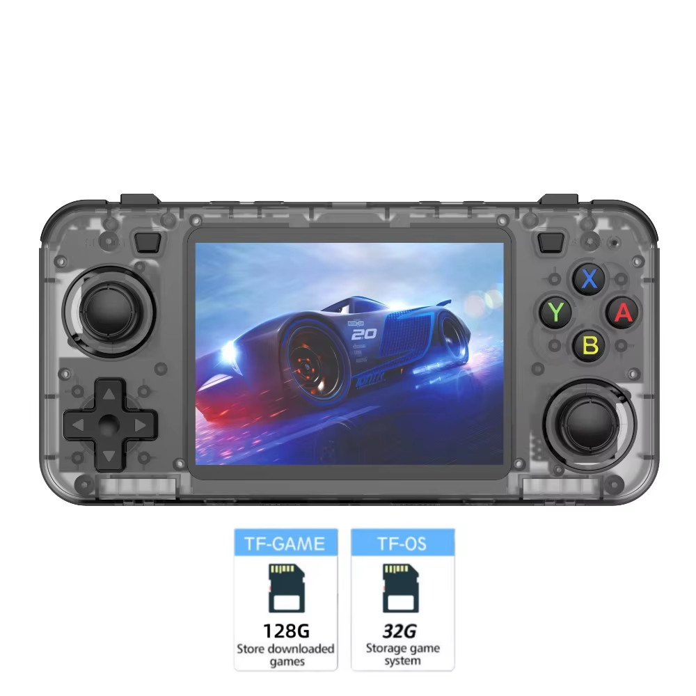 New R36H Game Console R36S Horizontal Retro Handheld Consolas Open Source Portab