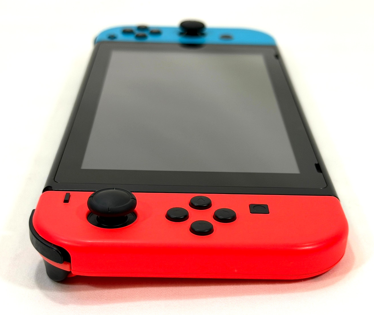 Nintendo Switch v1 Console Gaming System HAC-001 w/ Neon Red/Blue Joy-Cons