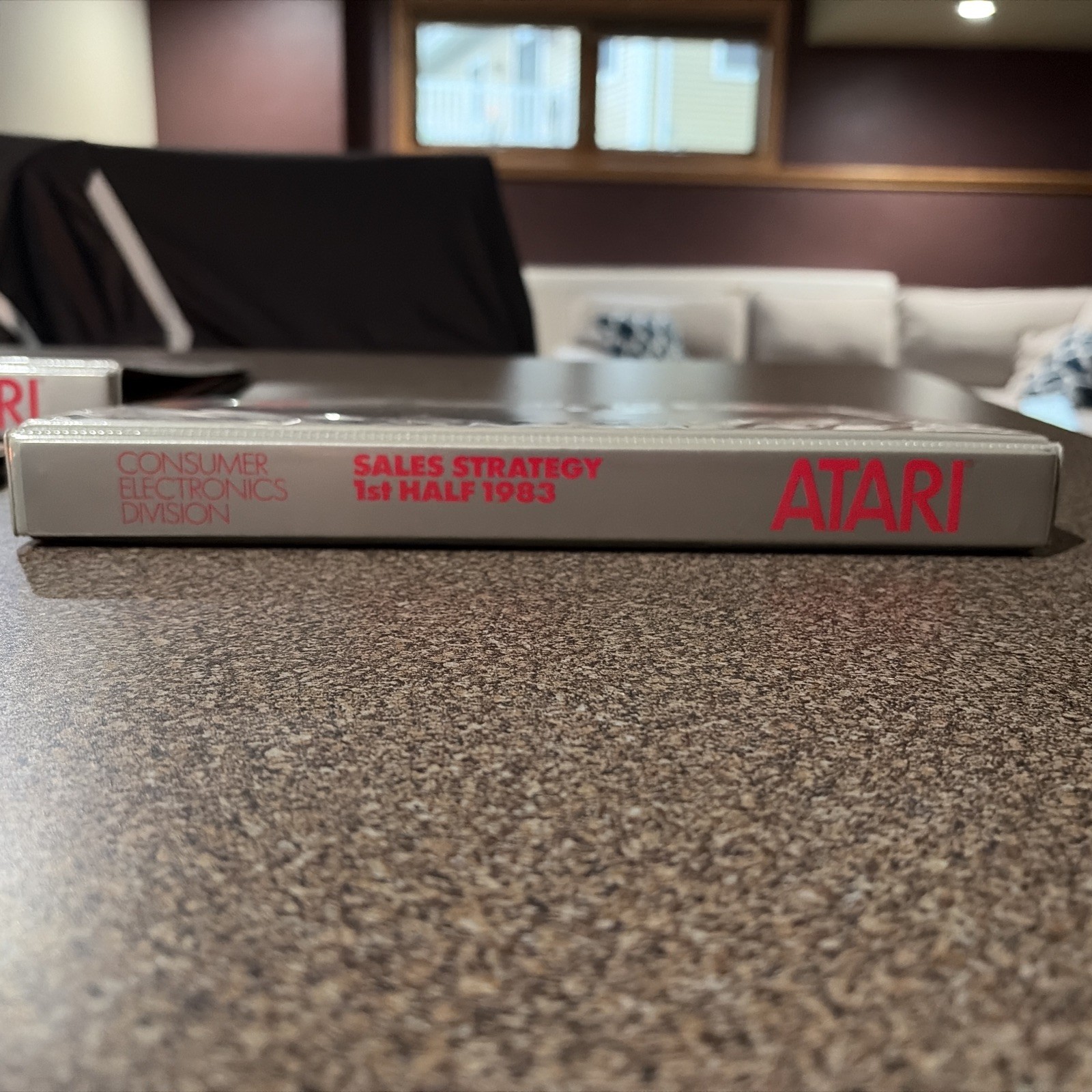 Vintage ATARI Sales Strategy 1st Half 1983 Binders