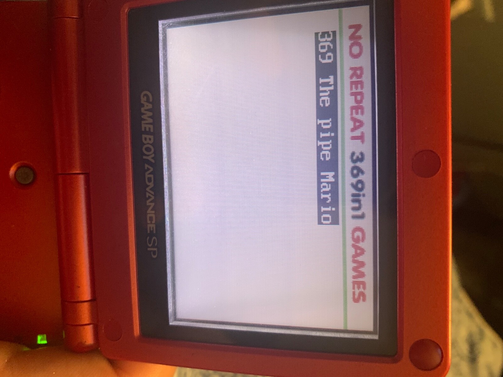 Nintendo Game Boy Advance SP Handheld System – Flame Red