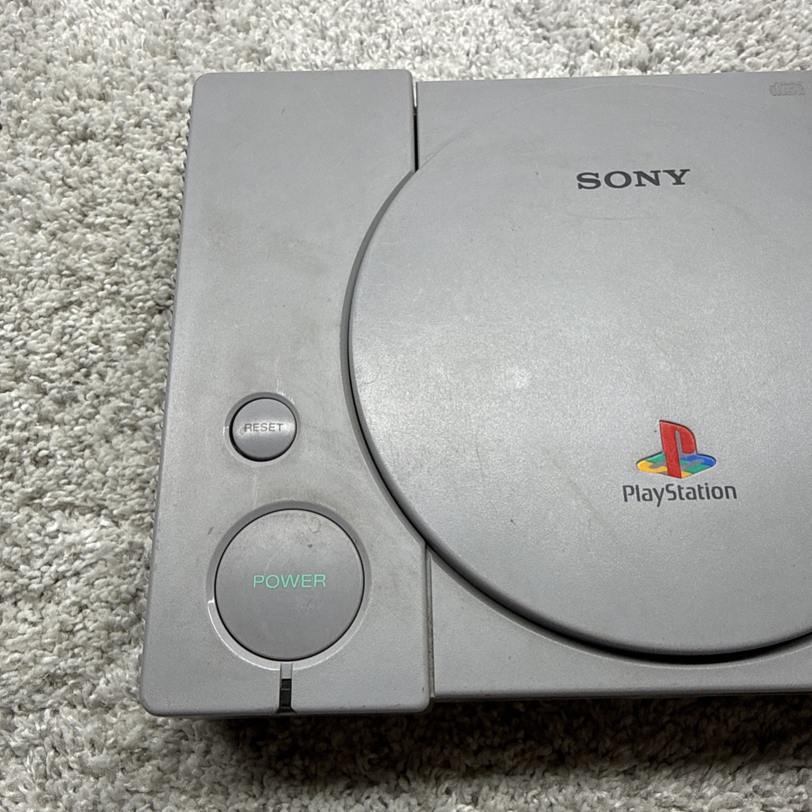 PlayStation 1 PS1 Console Bundle SCPH-7501 with 1 OEM Controller Tested