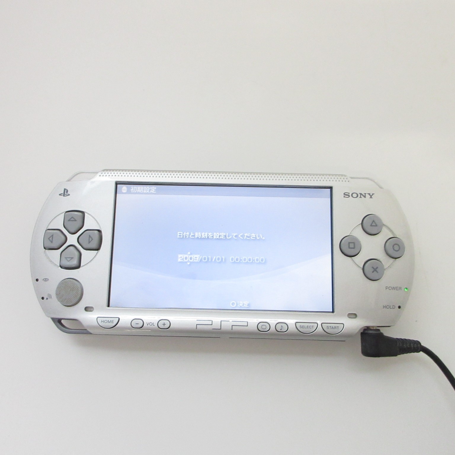 【Excellent】Sony PSP-1000 Silver Console Only No Battery Japanese Ver #RET0405/06