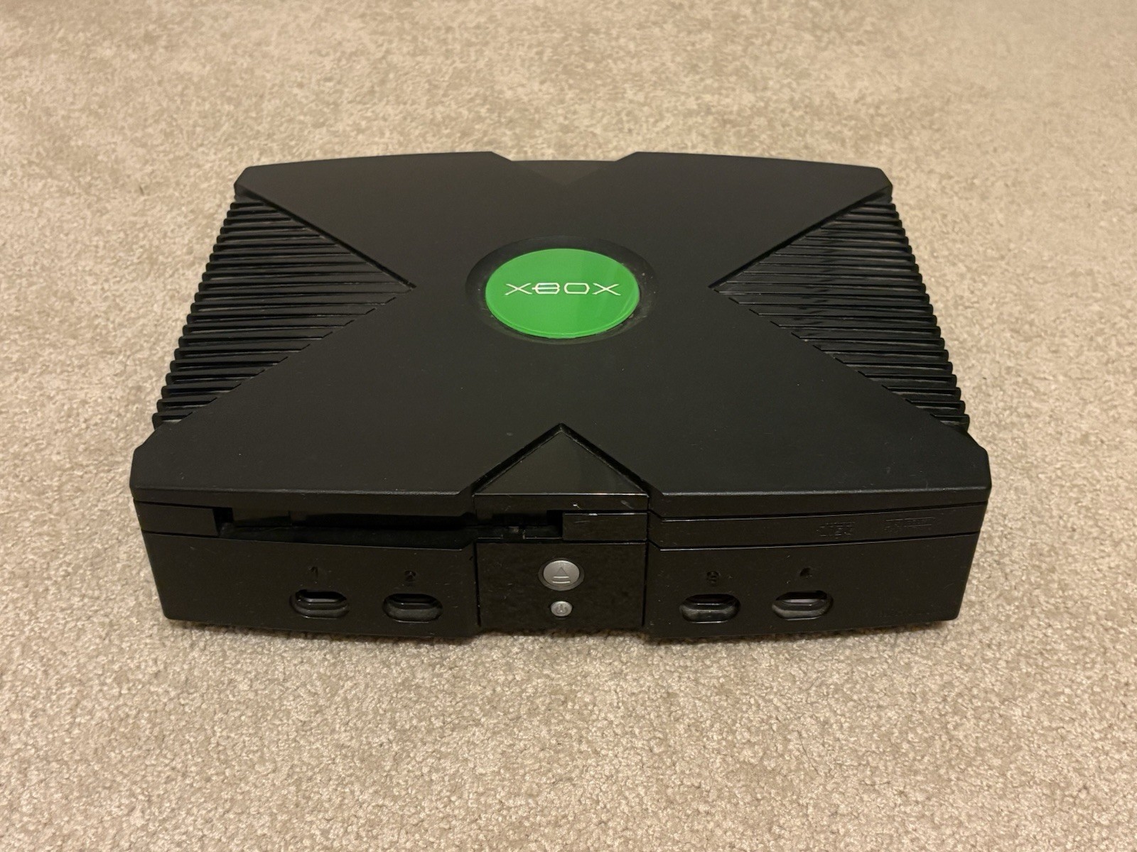 Original Xbox Console Bundle W/ OEM Controllers + 5 Games – READ DESCRIPTION