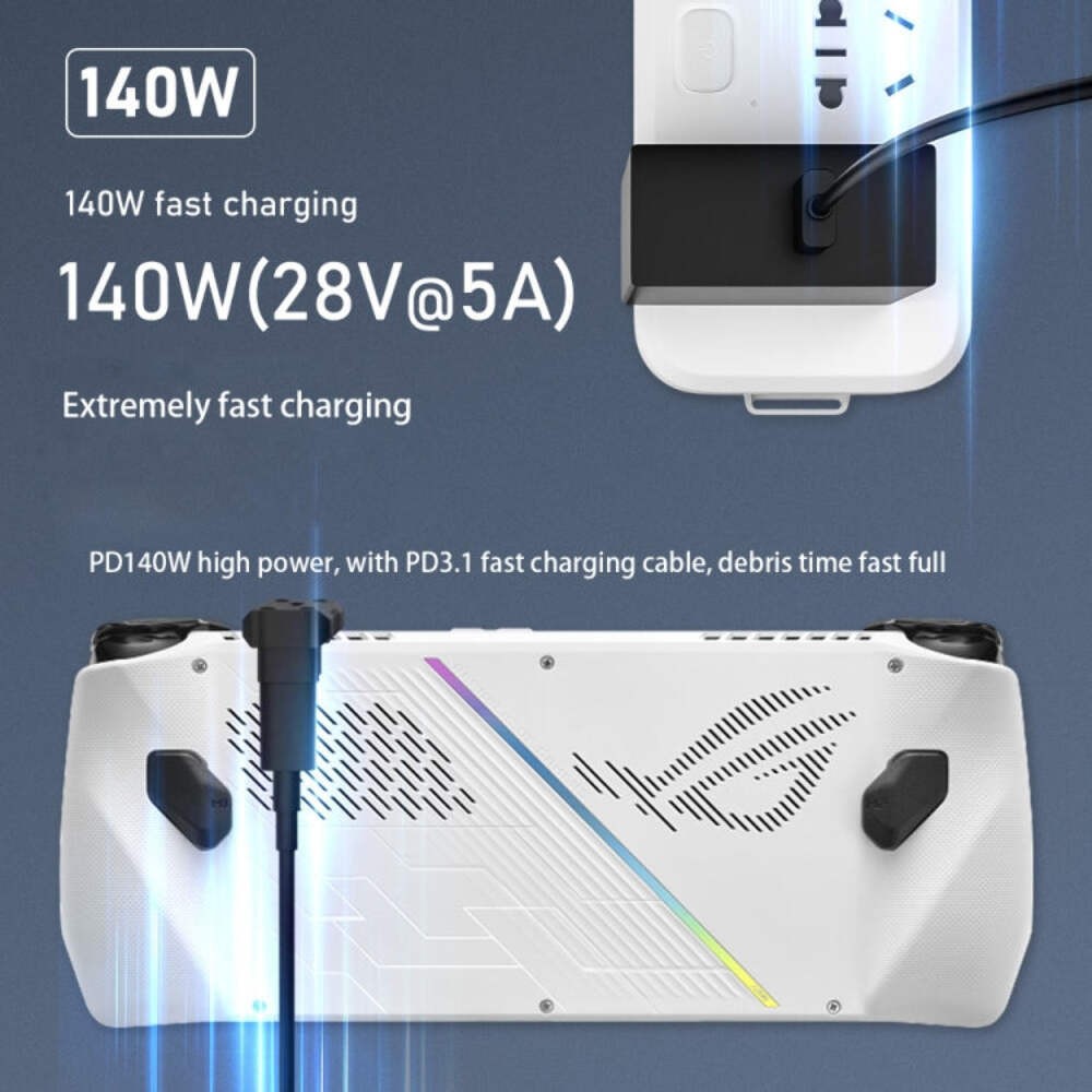 For ASUS ROG Ally /Switch 20Gbps Data Adapter 8K 60Hz 140W USB-C/Type-C Fast Cha