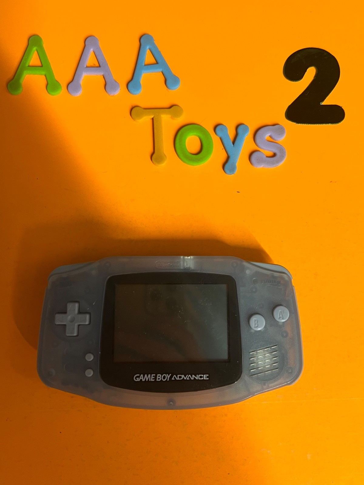 Nintendo Game Boy Advance Handheld Glacier