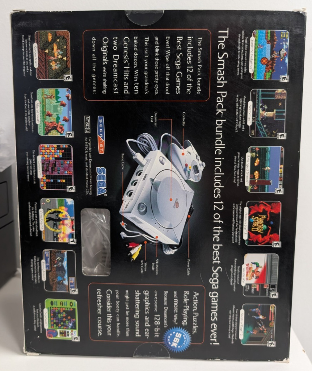 Sega Dreamcast Ultimate Gaming System Limited Edition Open Box Sealed Read