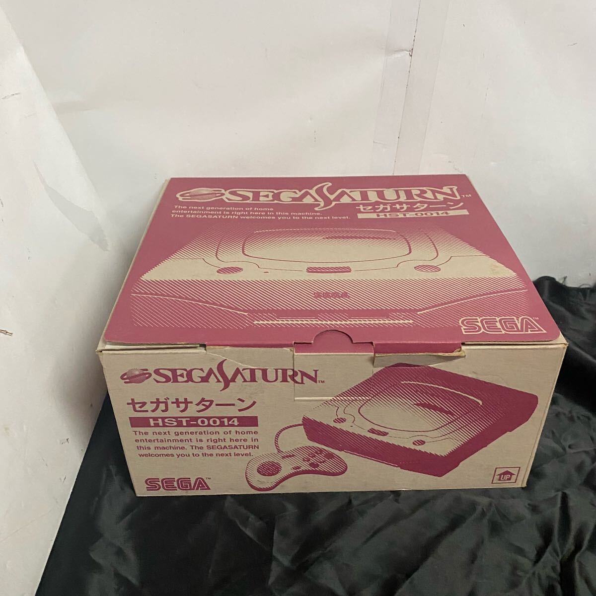 SS Sega Saturn Console HST 0014 with Box and Manual