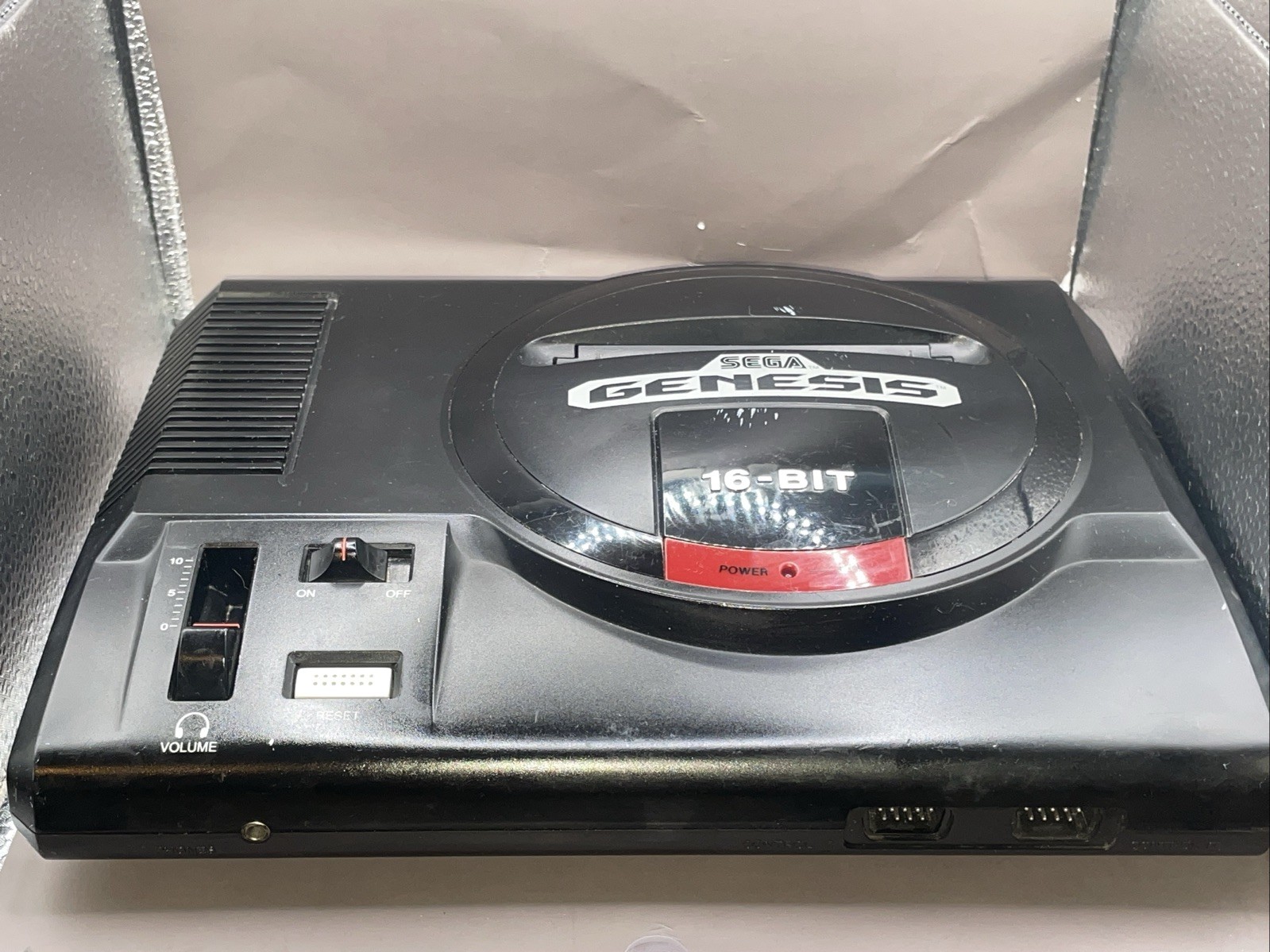 Sega Genesis Model 1 1601 Console Only Tested Headphones Jack 16 Bit