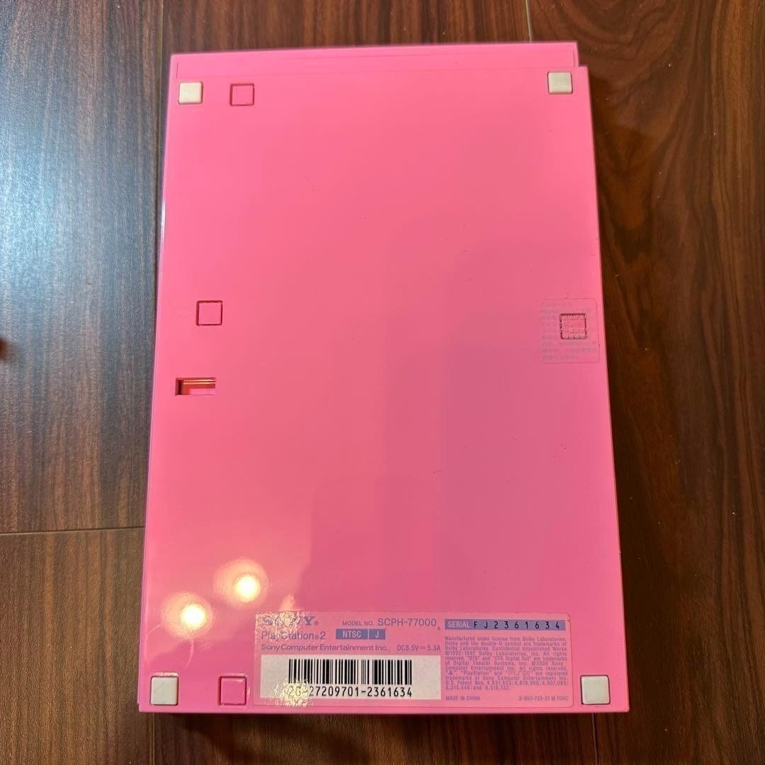 Sony PlayStation 2 PS2 Console SCPH-77000 PK Pink Boxed Complete