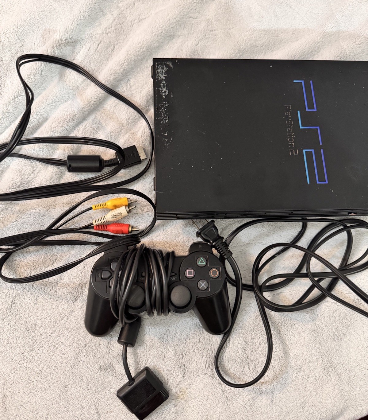 Sony PlayStation 2 PS2 Console SCPH-39001 Black NTSC-U/C MagicGate DualShock 2