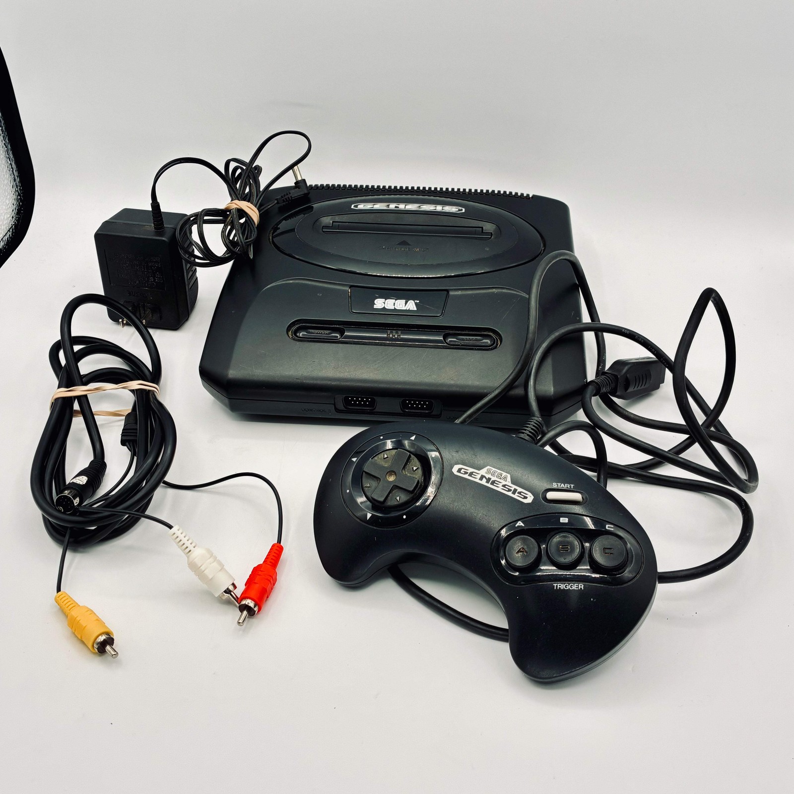 Sega Genesis Model 2 1993 Black with Controller