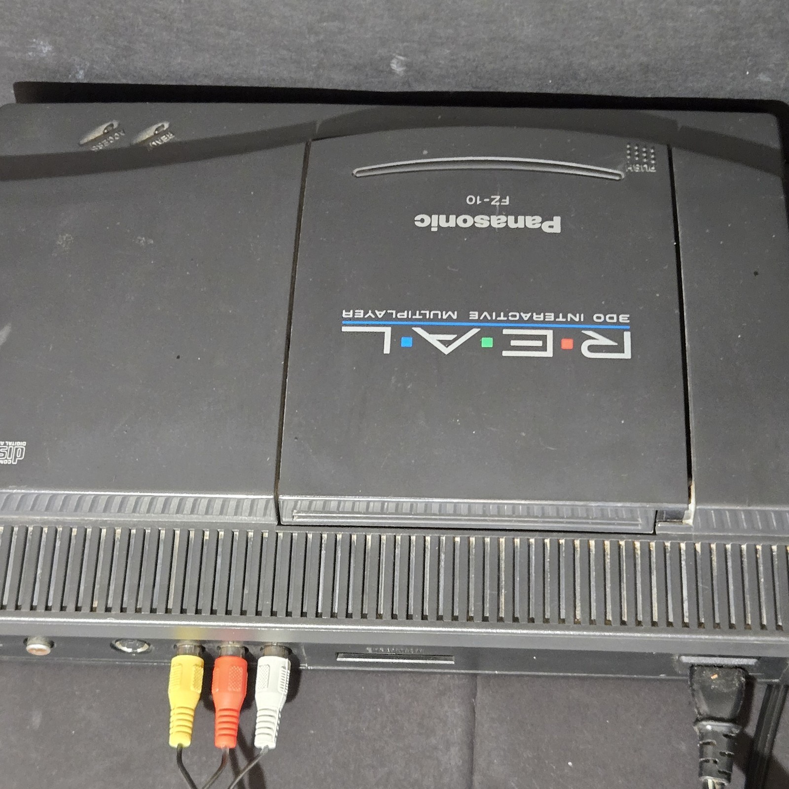 Panasonic 3DO FZ-10 System Console Bundle 2 Controllers + STRAHL Game, Tested Wk