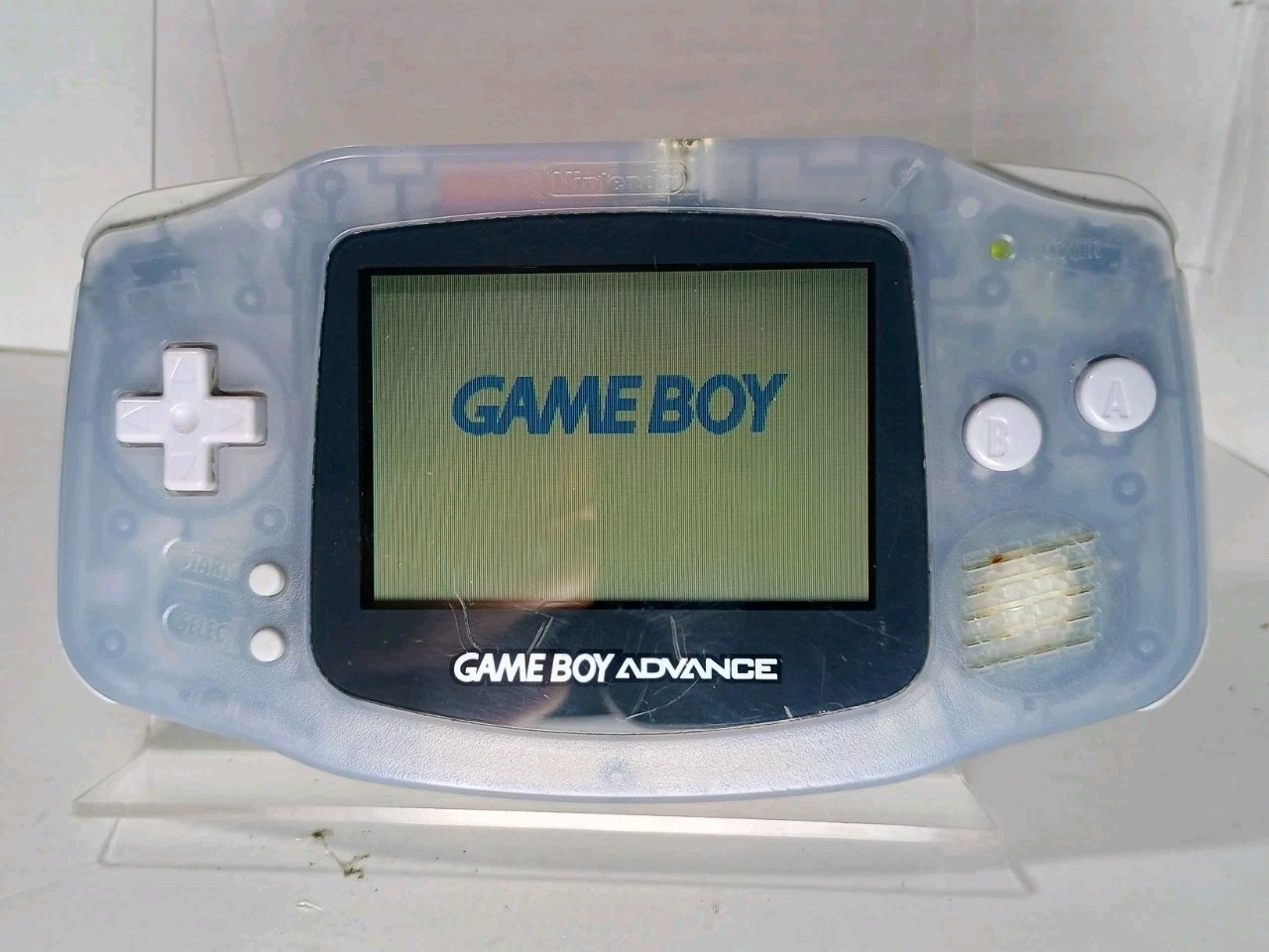 NINTENDO GAMEBOY ADVANCE AGB-001 Missing Battery Cover