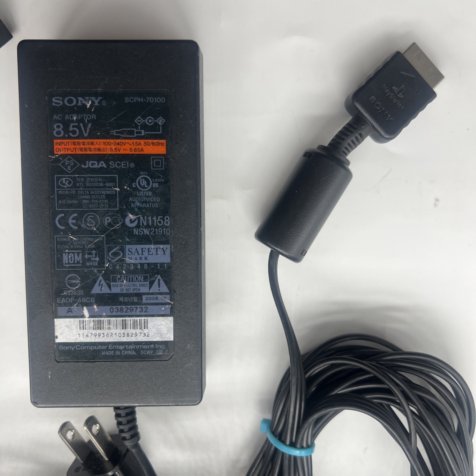 Sony PlayStation 2 PS2 Slim SCPH-70012 Console System OEM Bundle – Tested