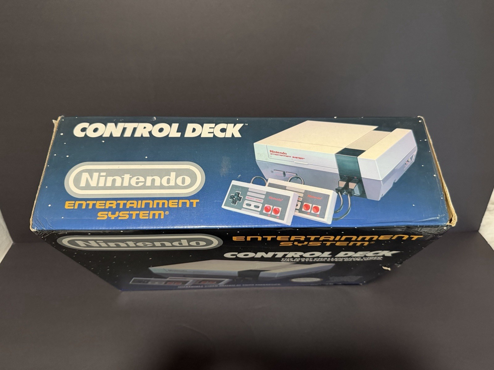 Nintendo Entertainment System NES Control Deck Console W/Box/Manual