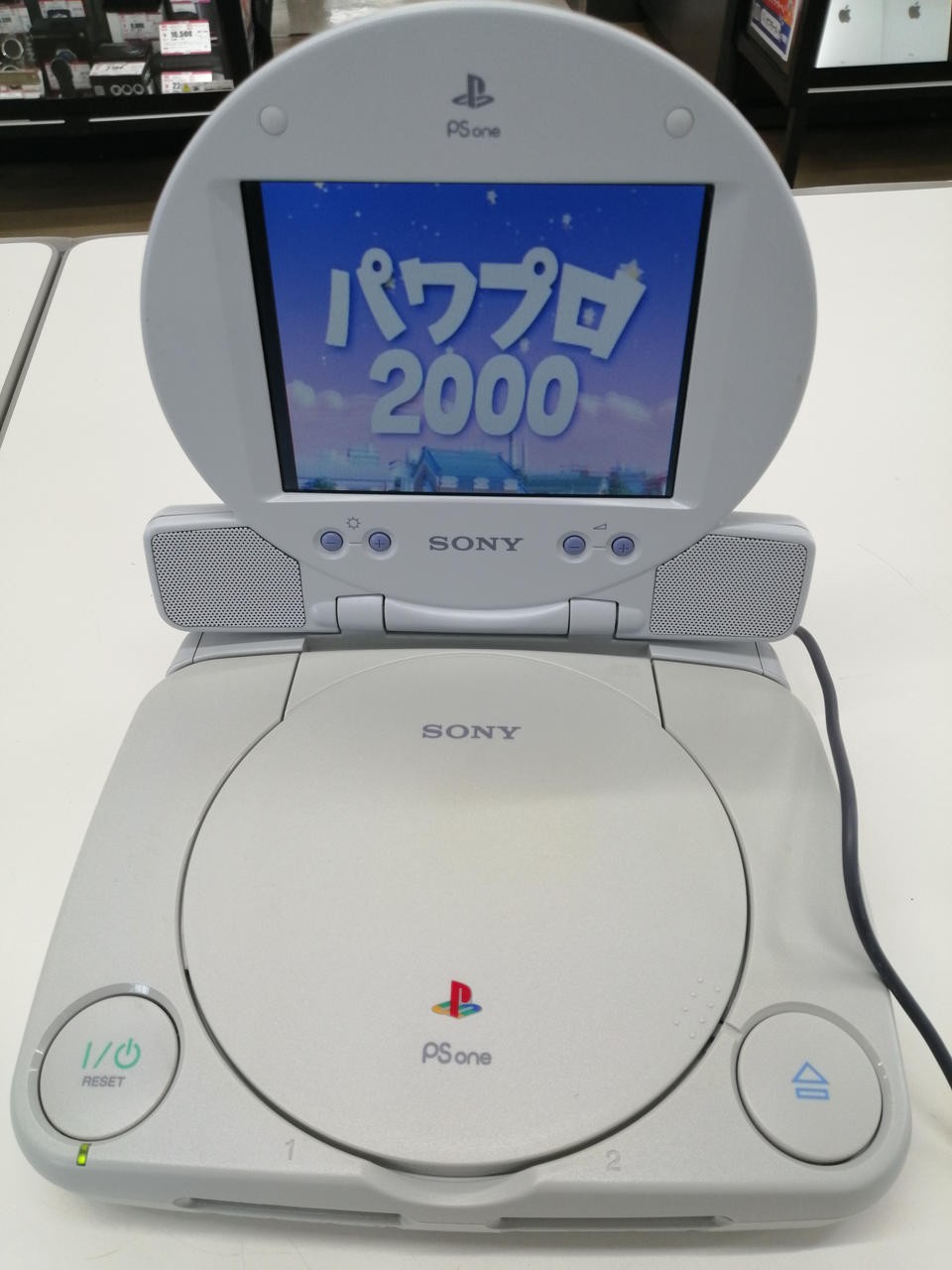 Sony PSone SCPH-100 Console with LCD Monitor Bundle NTSC-J Japan