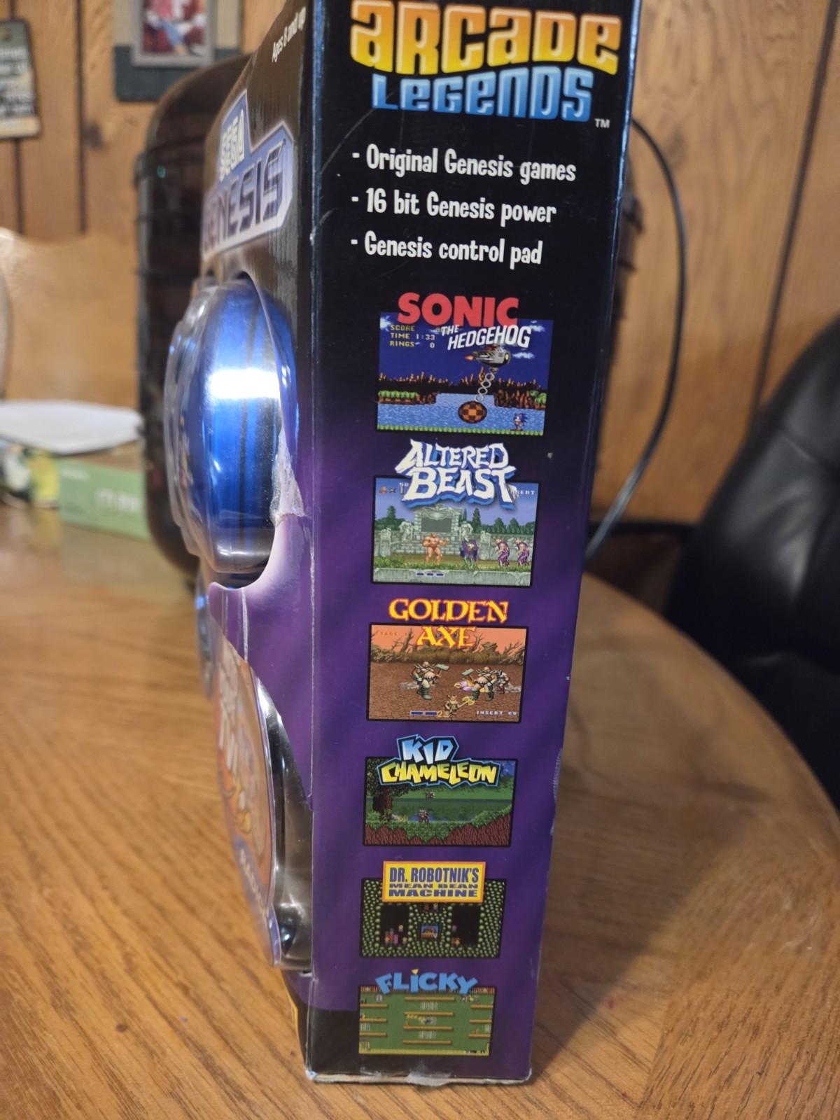 Sega Genesis Radica Plug and Play 6 Games In One Sonic The Hedgehog System New