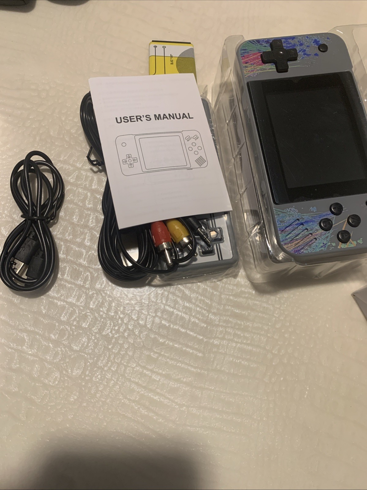 Game Box Power G3 Handheld Video Game Player: 800 Built in Games, Pink
