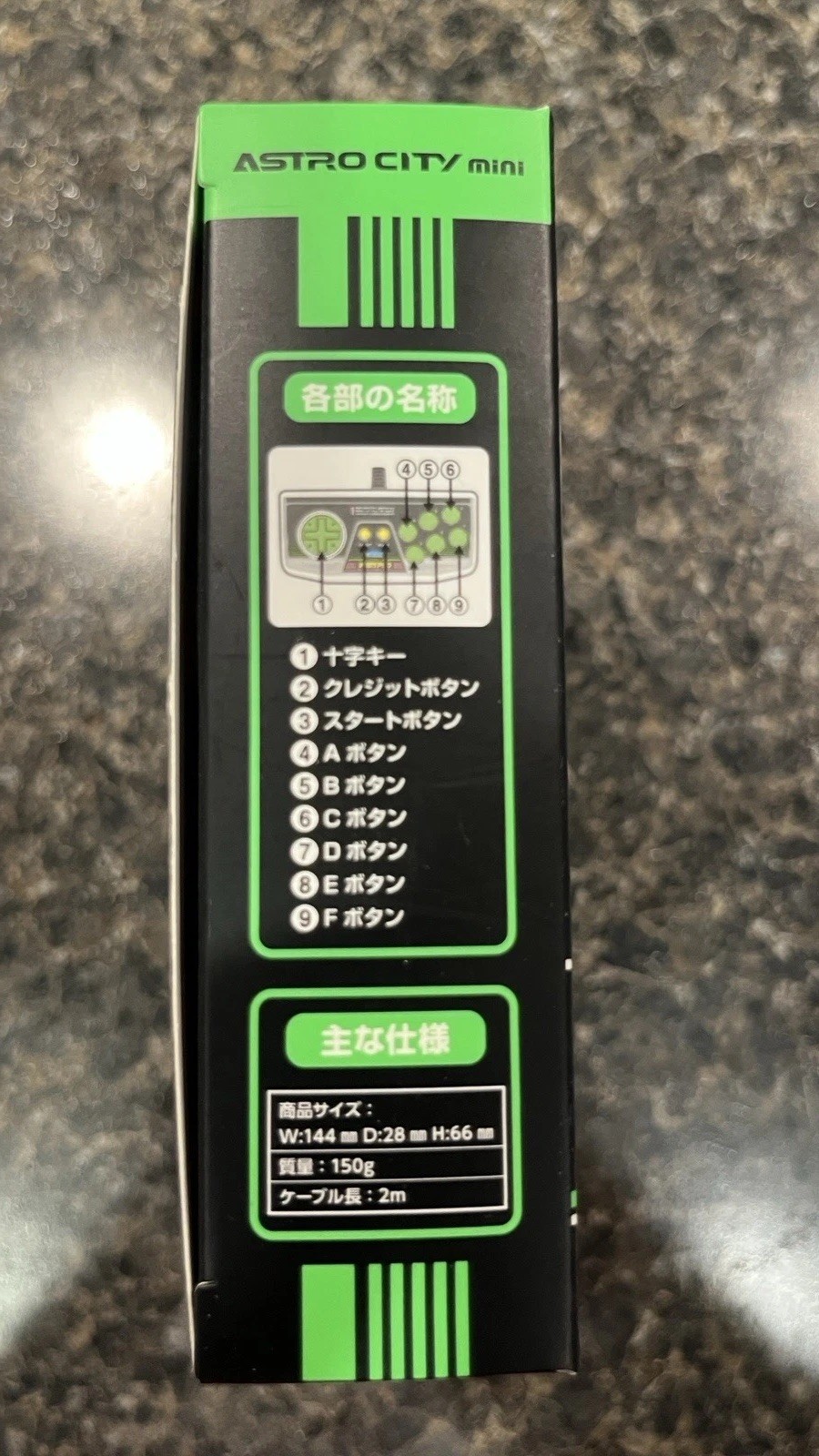SEGA Astro City Mini Control Pad USB ACS 1002