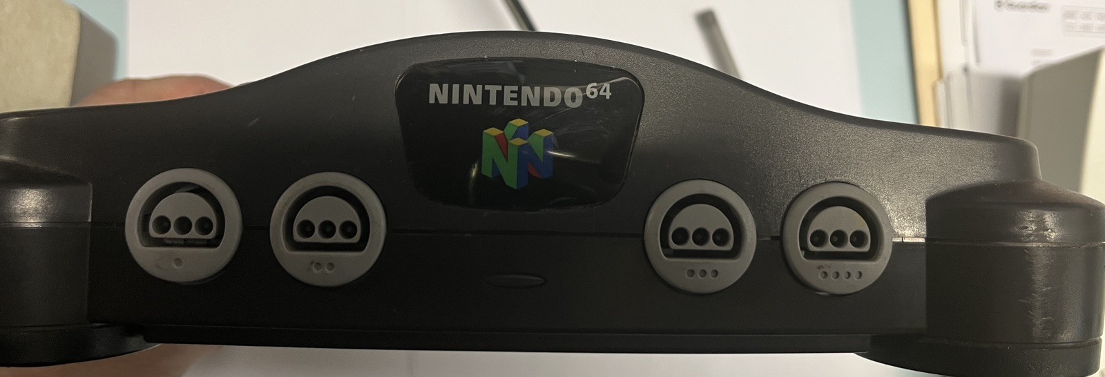 N64 Console ONLY Nintendo 64 Powers On.