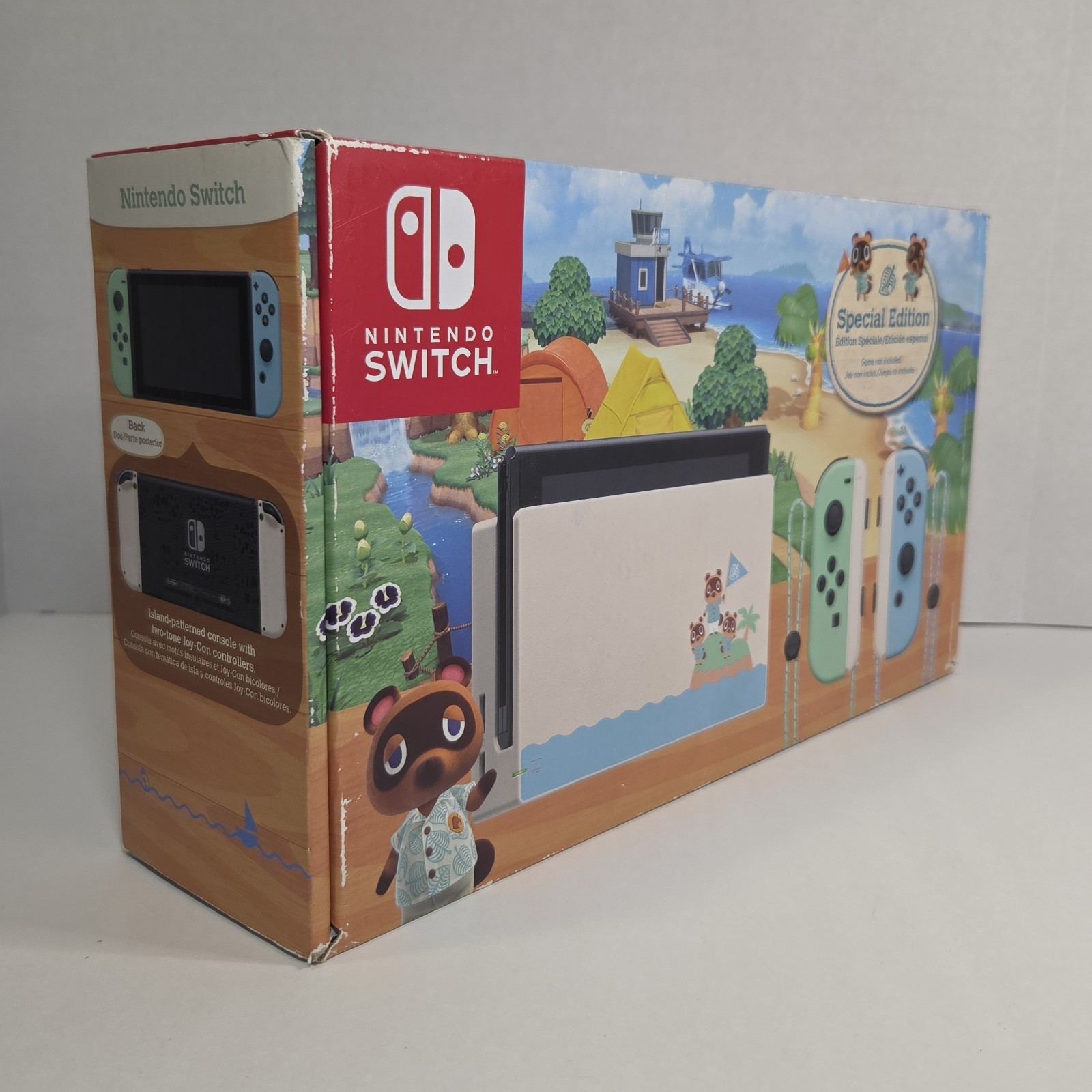 Nintendo Switch Animal Crossing Horizons Special Edition w/ Box – Factory Reset