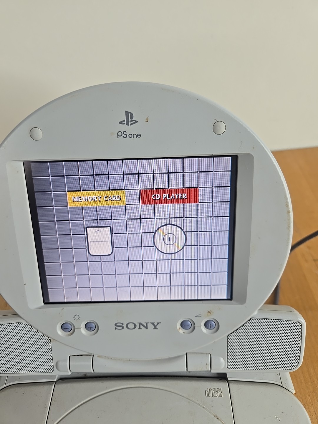 Sony PlayStation PS One Console With LCD Monitor TESTED READ!!!
