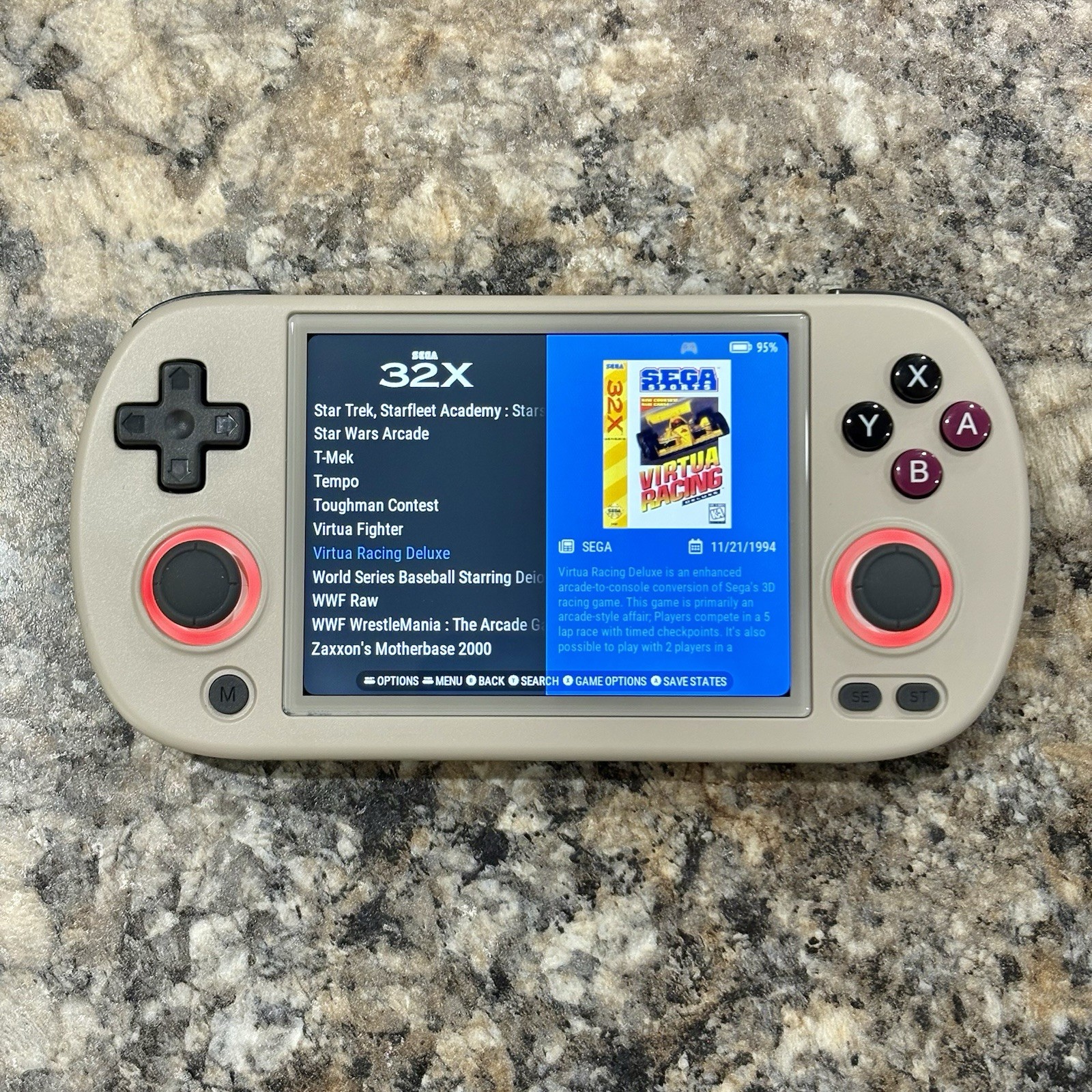 New Anbernic RG40XXH Gaming Handheld New 64GB Card Custom RG40XX H Ready To Play