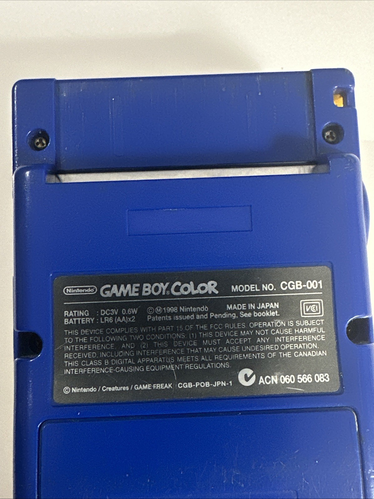 Nintendo Gameboy Colour Pokemon – Pikachu Edition Console *Tested*