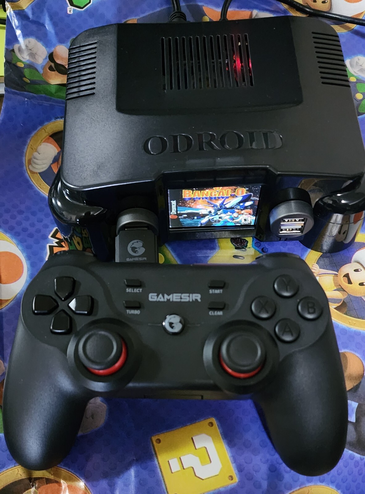 Odroid XU4 OGST RETRO N64 case with LCD, 256GB Recalbox gaming home console