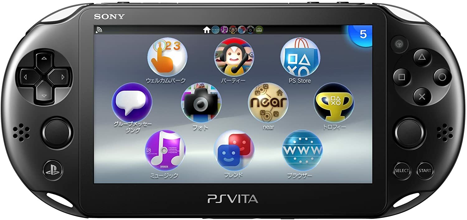 PlayStation PS Vita Wi-Fi Console Black PCH-2000ZA11 from Japan