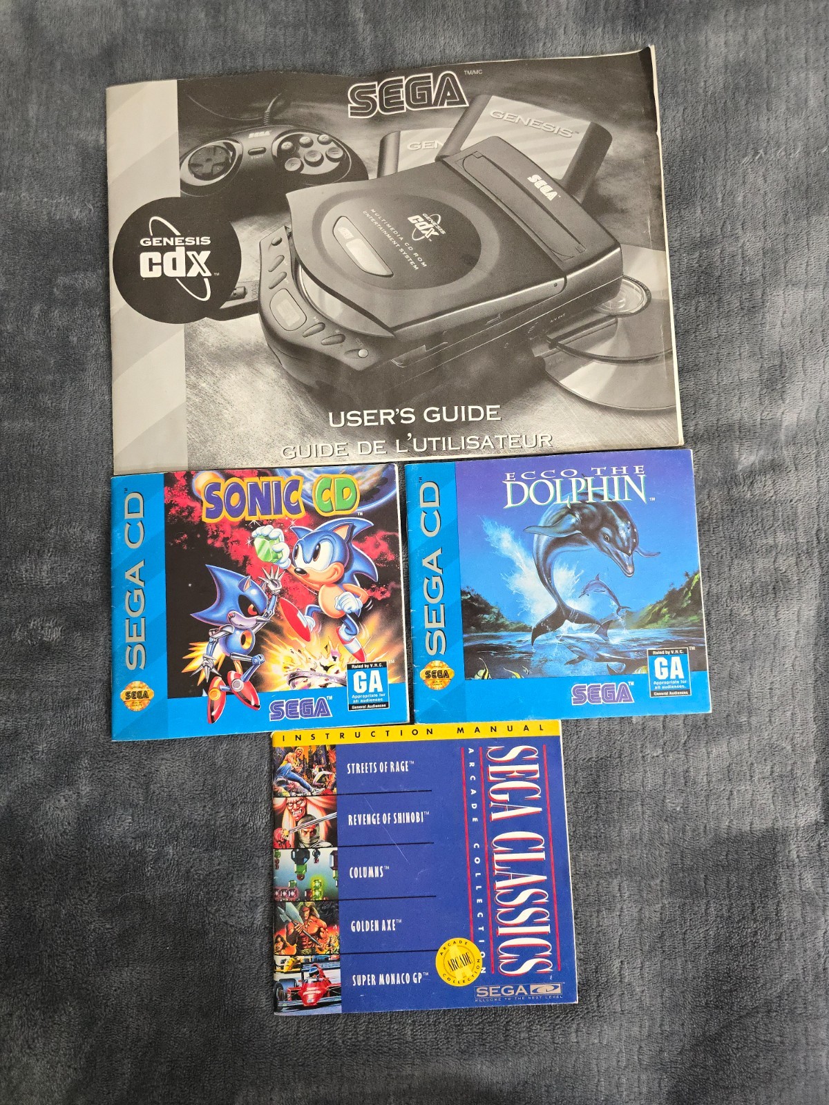 Sega Genesis CDX Console Complete in Box CIB NTSC/U Sega CD **RARE** EXC++