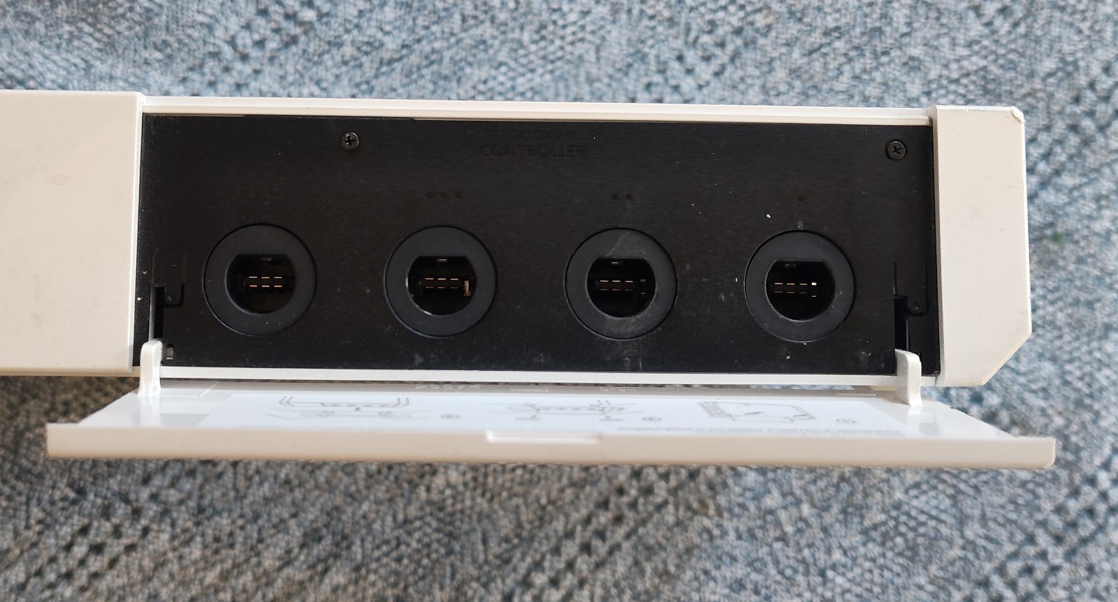 Nintendo Wii Console Only White Connect Cord User Manual No Power Cord No Remote