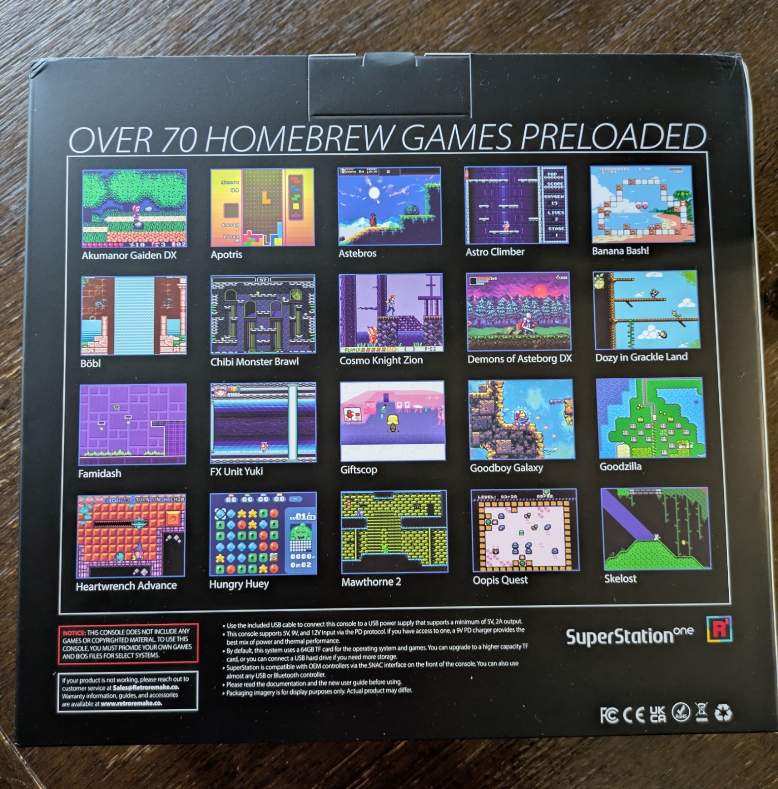 Retro Remake SuperStation One FPGA Console NTSC/PAL 1080p 64GB HDMI