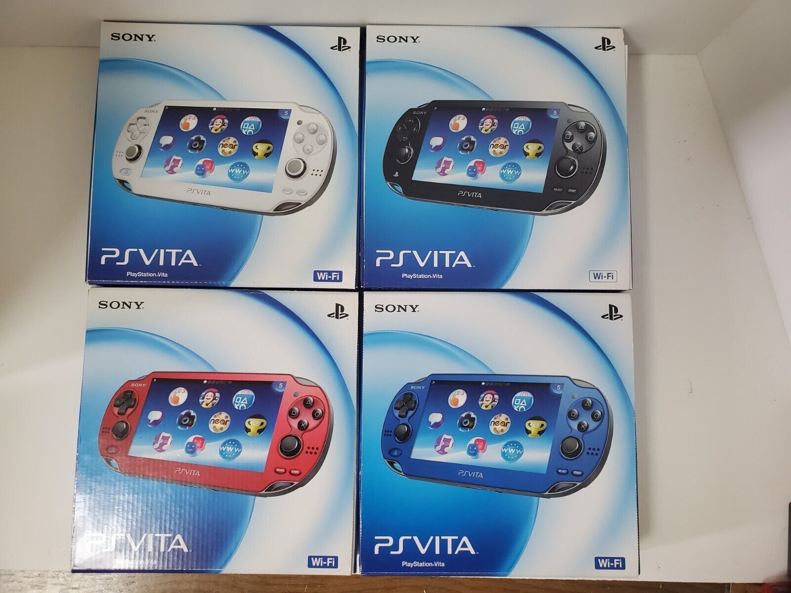 PS Vita PCH-1000 Sony Playstation Console Various Colors From Japan Used